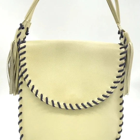Yves Saint Laurent Cream leather Crossbody Bag - Picture 5 of 16
